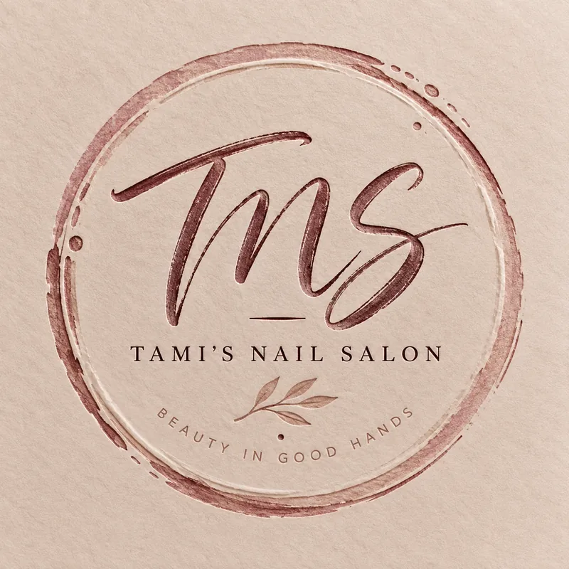 Tami’s Nail Salon logó — TNS, Beauty in good hands